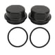 thumbnail image 1 of 2Pcs Trailer Hub Bearing Dust Cap 81143 Wheel Hub Dust Cap Cover for Boat Vortex Hub with 5 Bolts, 1 of 5