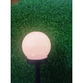 thumbnail image 1 of 1 PC Solar LED iluminación impermeable luz de jardín forma de bombilla redonda luz de césped jardín Villa luces al aire libre, 1 of 5