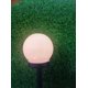 thumbnail image 1 of 1 PC Solar LED iluminación impermeable luz de jardín forma de bombilla redonda luz de césped jardín Villa luces al aire libre, 1 of 5