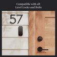 thumbnail image 2 of Keypad – Weatherproof, LED-Backlit Accessory for Keyless Entry with Any Level Lock or Bolt – Black, 2 of 7