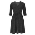 FUELEGO Long Dresses for Women Clearance Casual Prom Dresses Exquisite Womens Shirt Dress