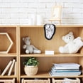 thumbnail image 6 of Niovtt Melting Clock Modern Surrealistic Shelf Decor Distorted Clock (Black), 6 of 7