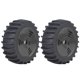 thumbnail image 3 of Neumáticos de cubo de llanta de rueda, neumáticos de goma para accesorio de coche camión 1/8 RC (negro), 3 of 9