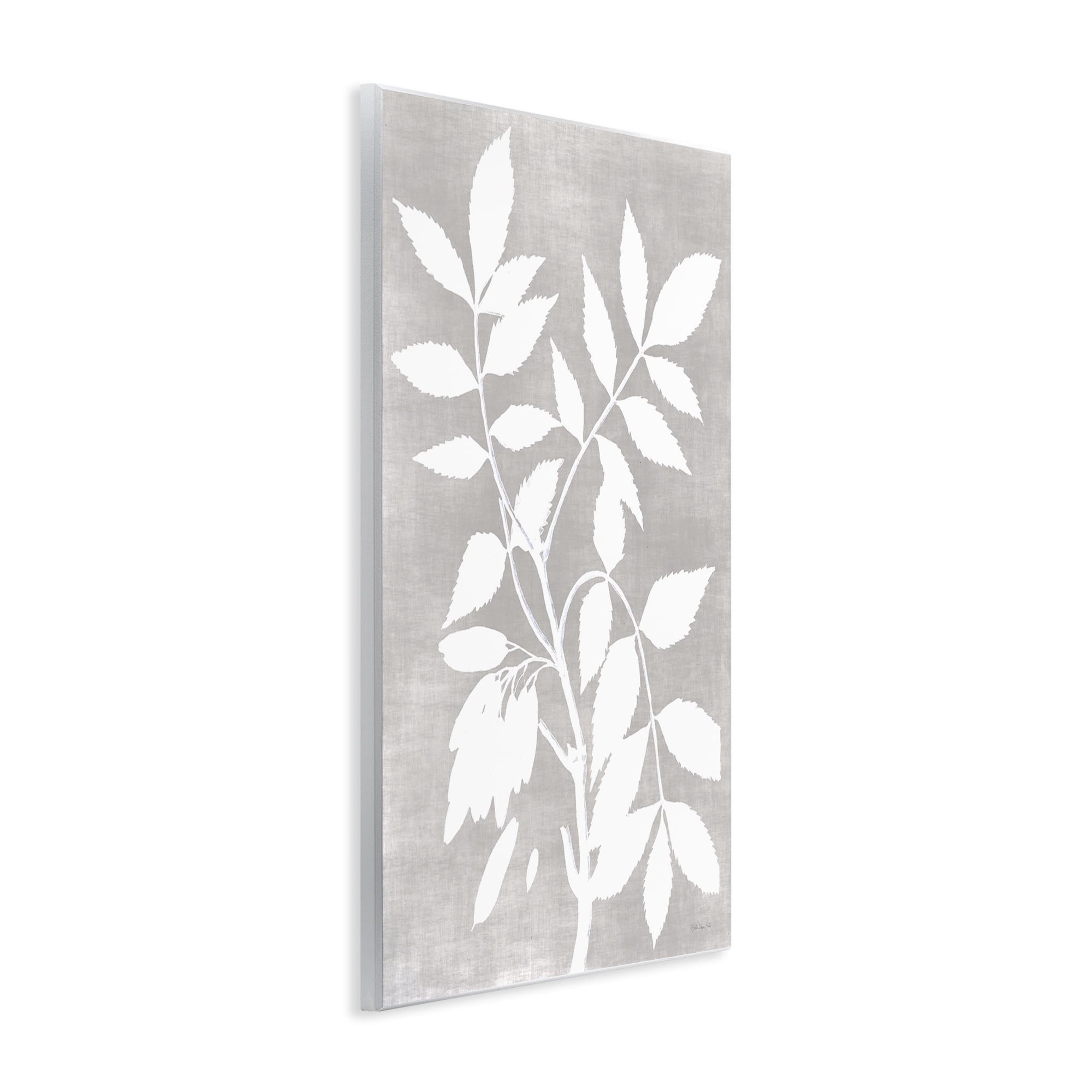 Stupell Industries Minimal Foliage Impression Wall Plaque Art, design by Stellar Design Studio
