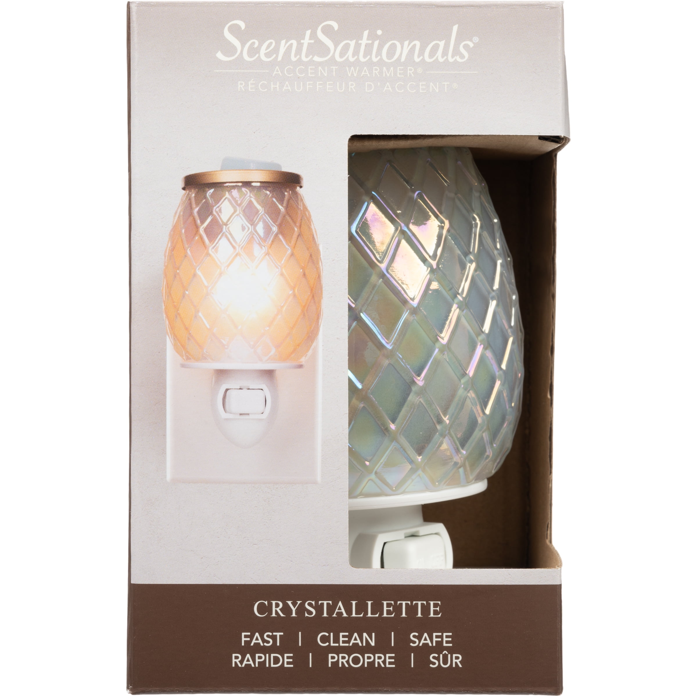ScentSationals Accent™ Warmer - Crystallette, 15 Watt Bulb
