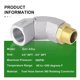 thumbnail image 5 of 2X Conector Giratorio 360 Giratorio de Manguera de Combustible para Boquilla de Combustible Giratorio de Avión de Combustible de Avión Múltiple 3/4 Pulgadas, 5 of 10