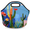Multicolour 4, variant on Herdesigns Camo Army Insulated Lunch Bag Neoprene Lunch Box for Women Men Soft Cooler Bag Washable Lunch Tote for Work Outdoor Picnic