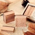 thumbnail image 5 of BUYISI 1 Set Wood Stamps Time Date Week Pattern For Handmade Diy Diary Scrapbooking Cards Embossing Craft Scrapbooking Supplies B, 5 of 5