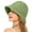 Green, variant on Hauaitttt Womens Sun Hat Handmade Straw Bucket Wide Brim Packable Travel Summer Cap for Beach UPF 50+ Visors Women Cap Beach Men Outdoor Hats Men Solar Power Hats for Men Flop Hats up Top Hats Tennis
