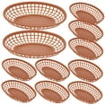 thumbnail image 5 of Masteelf 12pcs Plastic Serving Baskets Reusable Fast Food Baskets Chicken Burgers Baskets, 5 of 8