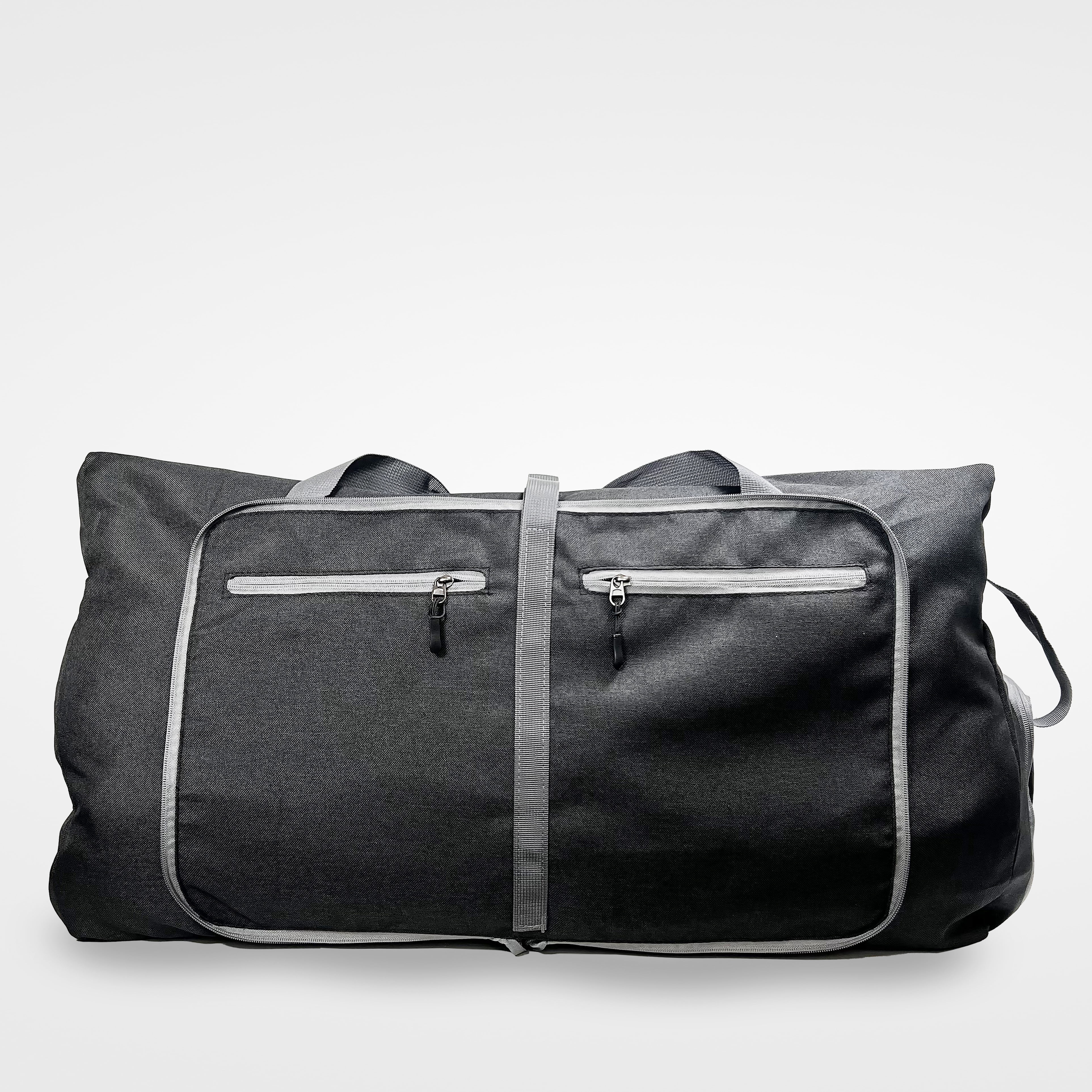 Healthy Track USA Big Training Bag for Women & Men Small Fitness Workout Sports Gym Duffle Bag with Multi Use Color Black