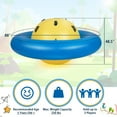 thumbnail image 3 of Canddidliike 7.5 Foot Giant Inflatable Dome Rocker Bouncer with 6 Built-in Handles for Kids-Blue, Inflatable Dome Rocking Bouncer, Gift for Boys Girls Ages, 3 of 10