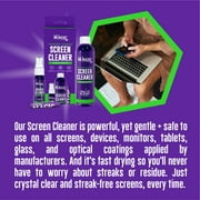 Nano Magic Screen Cleaner Value Kit with Spray, Refill & Microfiber Cloth, 3-Piece Set, 3 Pack