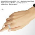 thumbnail image 3 of Anillos Inteligentes para hombre y Mujer, anillos de salud de cerámica con fondos de cable de carga, anillo rastreador de actividad física compatible, 3 of 7