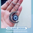 thumbnail image 2 of Collar con colgante de ojos de diablo y luna creativa, cadena de cuello unisex de moda, decoración, 2 of 7