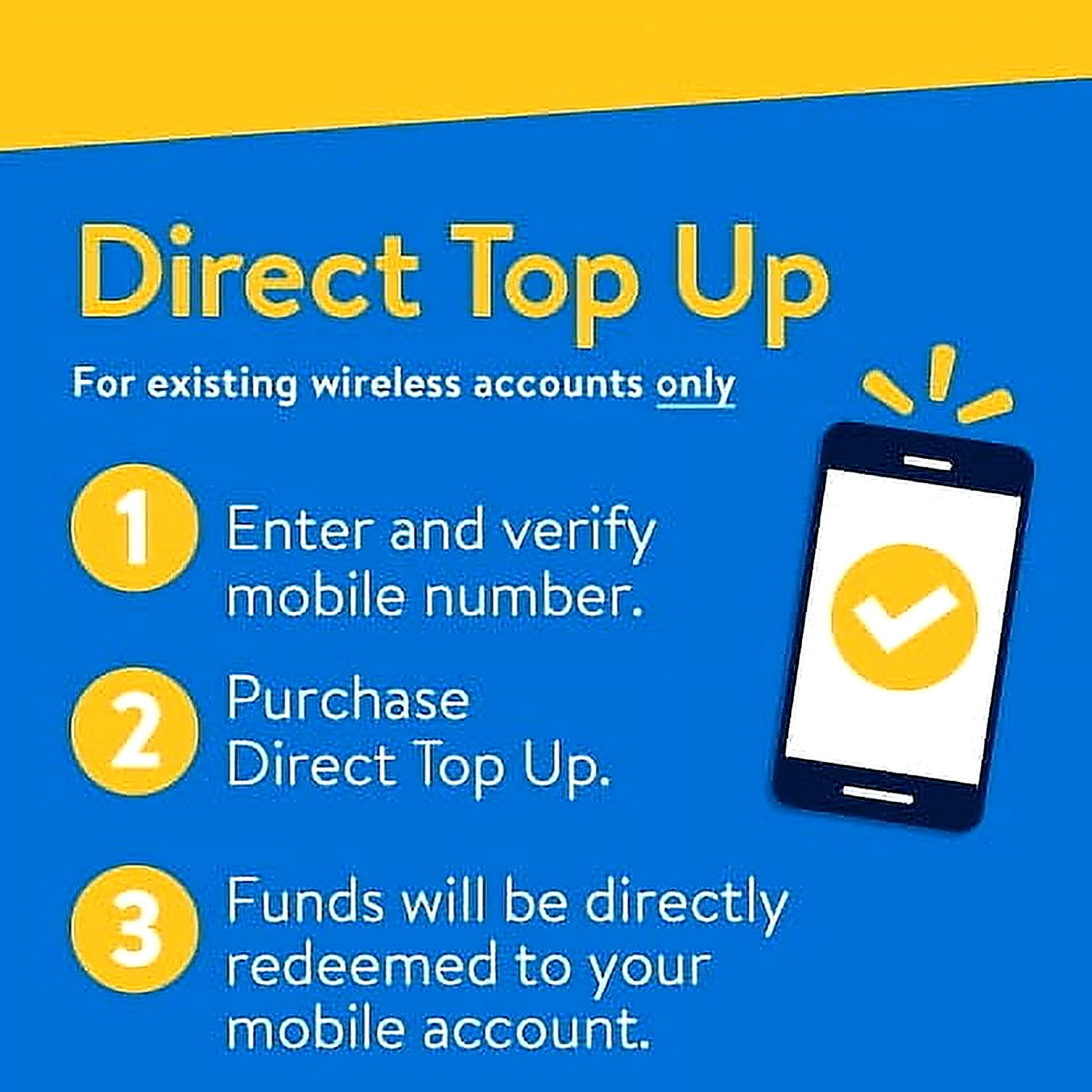 AT&T Prepaid $70 Direct Top Up