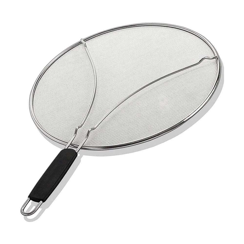 Frying Pan Grease Splatter Screen 11.5/13" Stops 99 of Hot Oil Splash