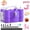 Purple, variant on Keaibuding Electric Balloon Pump, 4-in-1 Portable Air Balloon Pump with Multiple Nozzles Inflating Ports & Inflator for All Pump Party Wedding Decoration