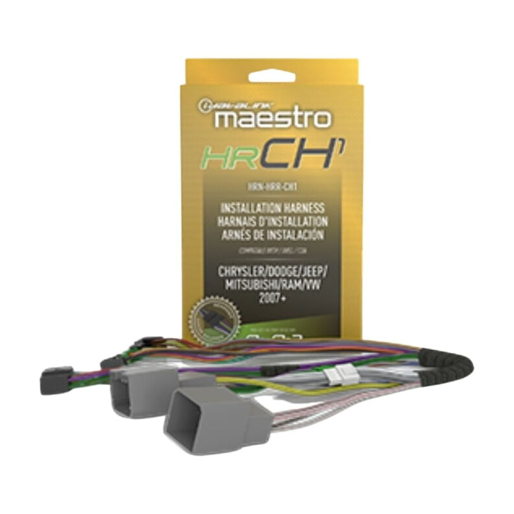 iDatalink HRN-HRR-CH1 SWC Factory Amp Retention Harness for Chrysler Dodge 2007+