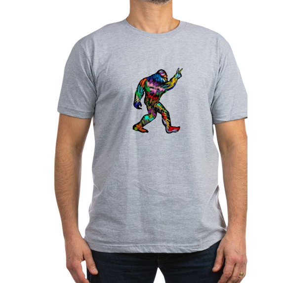 CafePress - PEACE UP T Shirt - Men's Fitted T-Shirt