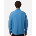 thumbnail image 6 of North End NE725 Men's Spirit Textured Quarter-Zip Pullover-Light Nautical Blue Heather-4XL, 6 of 6