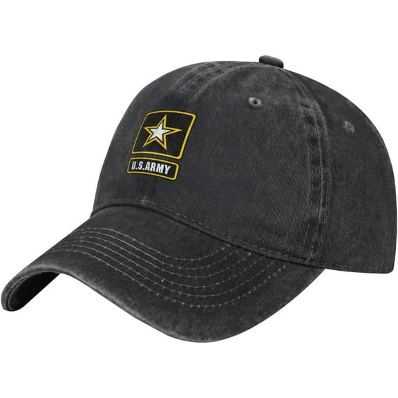 Logo of The United States Army Baseball Cap for Men Women Adjustable Vintage 100% Washed Cotton Dad Hat