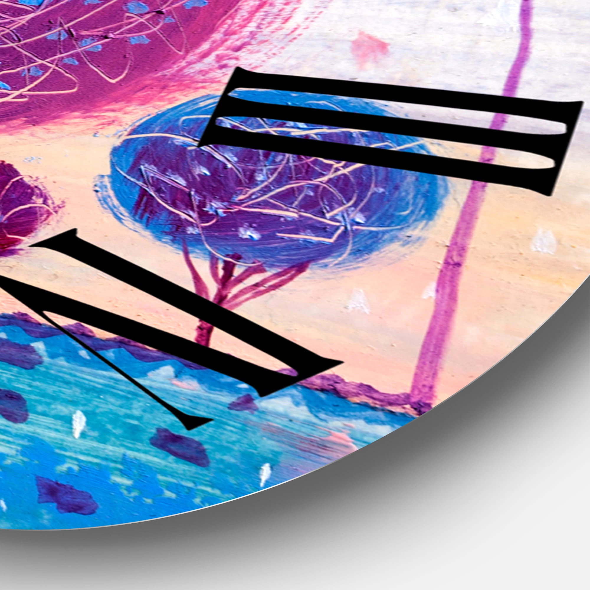 Designart 1 in Quartz Modern/Contemporary Wall Clock