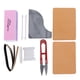 thumbnail image 2 of Herramientas de cuero semiacabadas, bolsa de Material Simple hecha a mano, traje de cuero DIY con herramientas para hacer tarjetas LHCER 1, 2 of 8