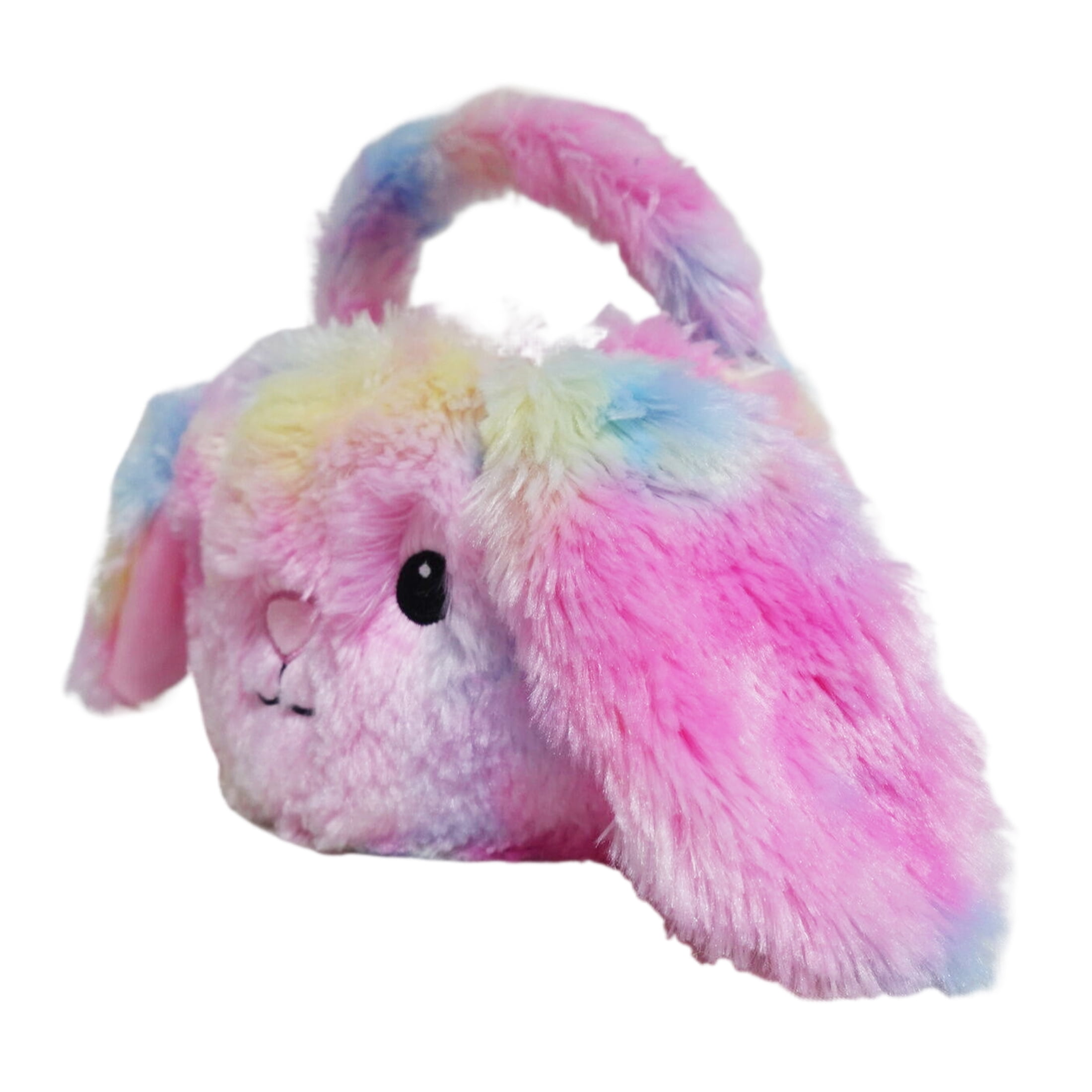 Way to Celebrate Easter Plush Basket Bunny Pink