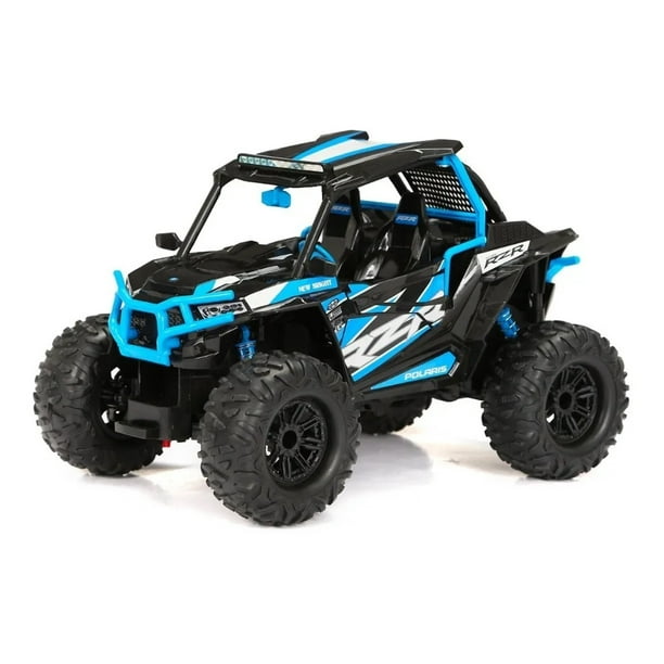 Auto de Control Remoto RZR Azul New Bright Polaris RZR Walmart
