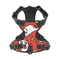 thumbnail image 4 of XMXY No Pull Dog Harness, Ghost Festival Adjustable Reflective Pet Harness with Oxford Vest, Medium Size, 4 of 9