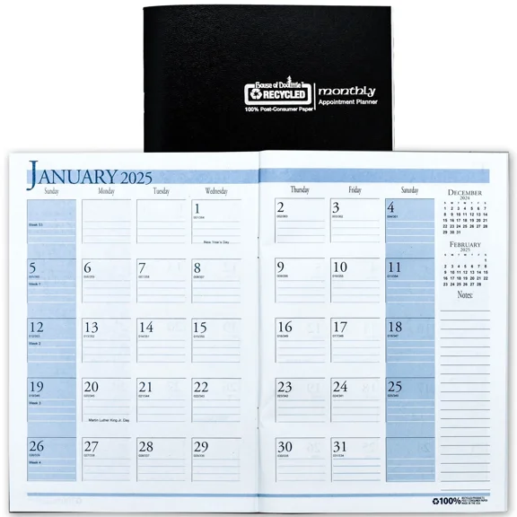2025 2606-02 Hod260602 House Of Doolittle Monthly Appointment Planner, 7 X 10"