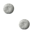 thumbnail image 1 of Youkk Wide Application Cushion Pillow For All Comfort Needs Polyester Decorative Cushion Pillow Cushion Throw Pillows Simple light grey 38CM 2Set, 1 of 6
