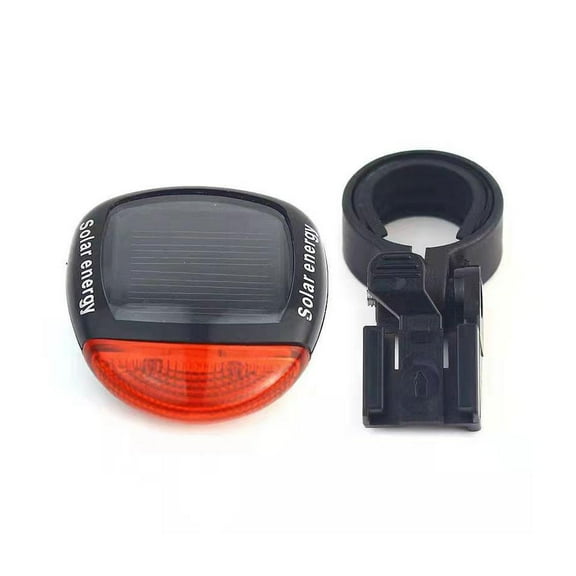 Mountain Bike Solar Tail Light Bicycle Tail Light Night Riding Warning