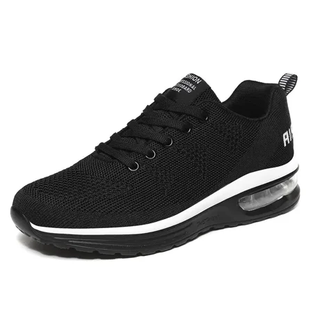 

Women‘s Air Cushion Sole Chunky Sneakers Breathable Mesh Lace-Up Running Shoes Women‘s Footwear