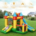 thumbnail image 6 of Gymax Kids Inflatable Bounce House Jumping Dual Slide Bouncer Castle W/ 780W Blower, 6 of 10