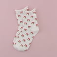 thumbnail image 1 of Calcetines de algodón bonitos de estilo coreano para primavera y verano, calcetines de longitud media con rizos y flores pequeñas para niños, calcetines de moda, 1 of 6