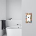 thumbnail image 6 of Light Switch Cover Bohemian Tribal 1 Gang Decorative Switch Face Wall Plate Boho Cute Electrical Switch Plates for Bathroom Bedroom, 6 of 6