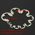 thumbnail image 3 of 120X Steel E-Clip Retaining Circlip Assortment Kit 1.5mm To10mm Machine Shaft Groove Repair Tool  Accessory, 3 of 7