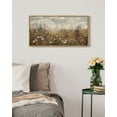 thumbnail image 3 of Drsoum Vintage Landscape Wall Art Meadow Wildflower Field Wall Prints Classic Retro Farmhouse Rustic Decorations for Living Room Bedroom 8x16in Natural Framed, 3 of 6