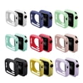 thumbnail image 3 of Candy - funda protectora de silicona suave para Apple Watch SE Series 6 5 4 3 2 1 iWatch 40mm 44mm X7 T500 T500+ T500 Plus T500+ Plus W26 W46 W56 IWO 8 12 LITE X6 T600 X8 U68 W27 W37 IWO, 3 of 4