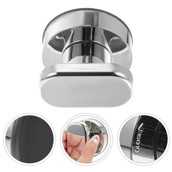 MUSEYA Self Adhesive Knobs for Cabinets and Handles for Wardrobe Cupboard Sliding Door No Drill Installation