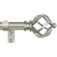 thumbnail image 1 of Barra de Cortina KAMANINA Ajustable 81-218 cm Plata, 1 of 9