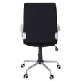 thumbnail image 4 of Zip Office Chair - Grey, Black Fabric, 4 of 6