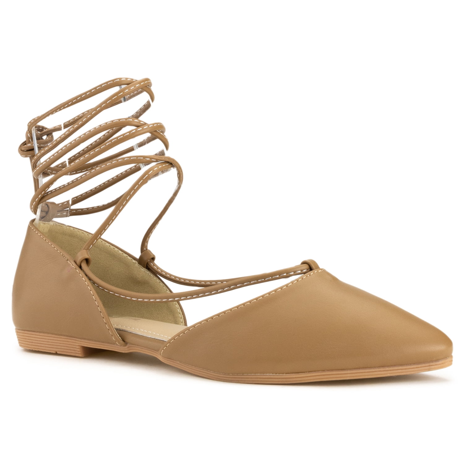 ankle strap flat shoes