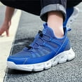 thumbnail image 7 of Mens Breathable Mesh Slip-On Fashion Sneakers with Elastic Band Lightweight Soft Sole Trail Running Shoes Walking Sports Shoes, 7 of 7