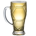 thumbnail image 1 of Coofit Glass Mug Large Capacity Universal Beverage Mug Beer Mug for Summer, 1 of 8