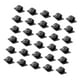thumbnail image 4 of 30 clips organizadores, sujetacables, clips negros para colocar debajo de escritorios y televisores,, 4 of 9