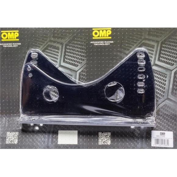 OMP Racing HC733E Steel Seat Brackets, Black - Low Mount