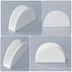 thumbnail image 4 of Servilletero de cerámica, porta pañuelos, dispensador de servilletas, bandeja para servilletas de baño, 4 of 6